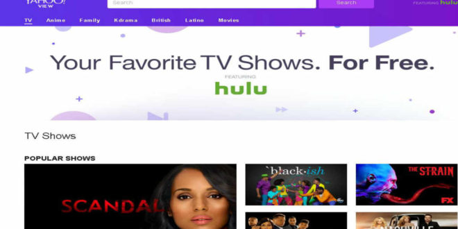 Yahoo lança novo site como ponto de contato para conteúdos de TV