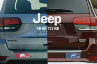 Jeep arrisca: política na publicidade