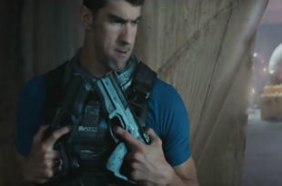 Michael Phelps, Guns N´Roses e Call of Duty: mistura bombástica