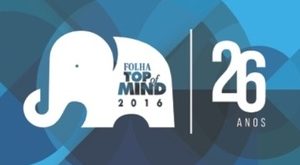 Top of Mind 2016 – marcas mais lembradas