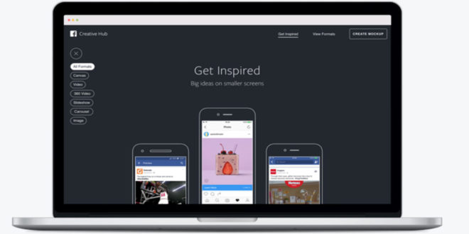 Facebook lança Creative Hub para todo o mercado