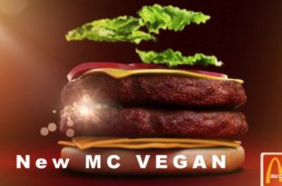 Inusitado: McDonald´s lança McVegan, hambúrguer vegano