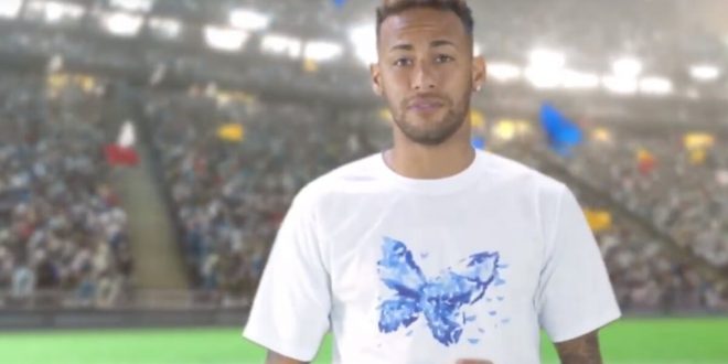 Neymar Jr. estrela campanha para o Projeto Eu Digo X