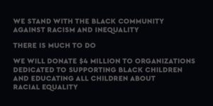 @LEGO_Group: Mensagem de apoio à causa de equidade étnico-racial