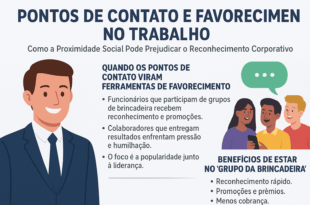 Pontos de Contato e Favorecimento no Trabalho: A Aparência Que Vale Mais Que o Mérito
