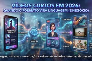 Vídeos curtos em 2026: quando o formato vira linguagem (e negócio)