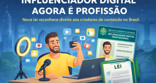 Influenciador digital é oficialmente reconhecido como profissão no Brasil